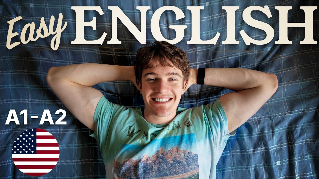 My Daily Routine in English 🪥 | Comprehensible Input (A1-A2)