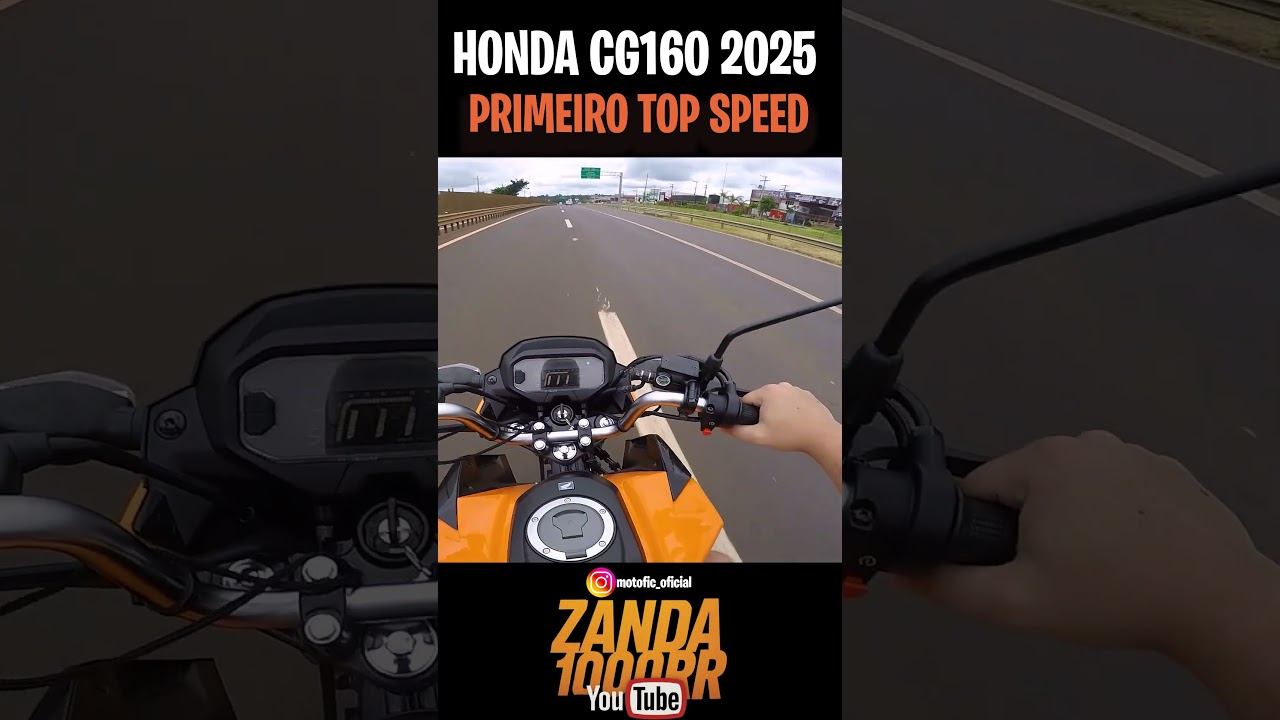 HONDA CG 160 TITAN 2025 TOP SPEED