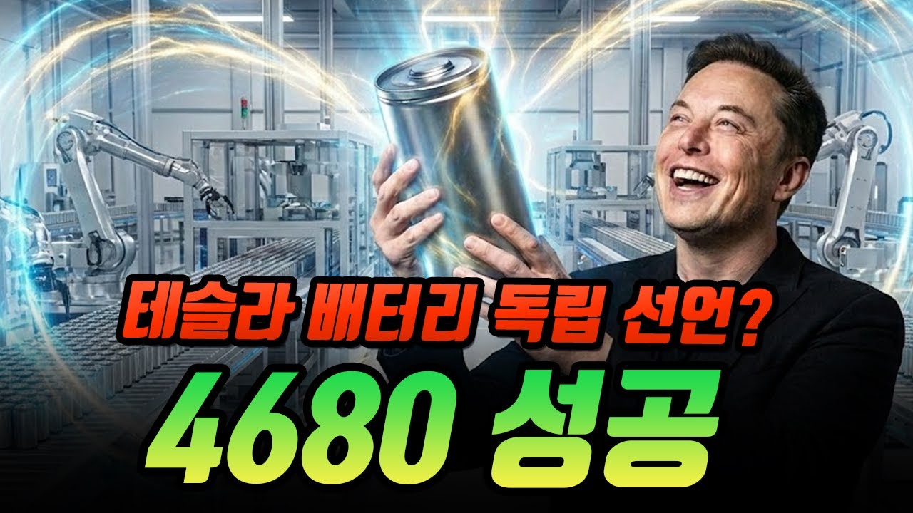 테슬라 4680 배터리 '대성공'이 모든 걸 바꿨다! L&F 4조 계약 취소의 '충격 진실' 공개?