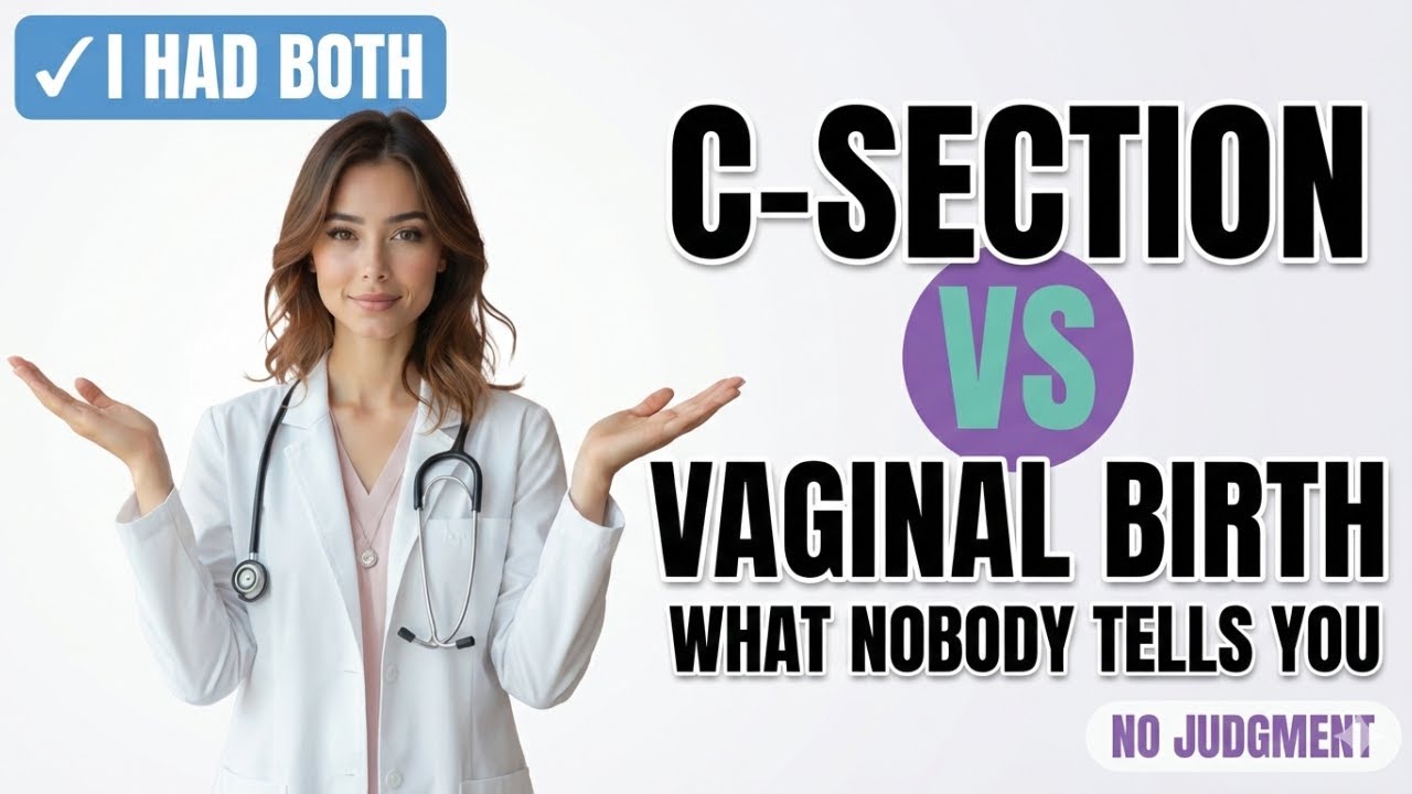 Should I Have a C-Section or Vaginal Birth? Honest Comparison by Doctor & Mom