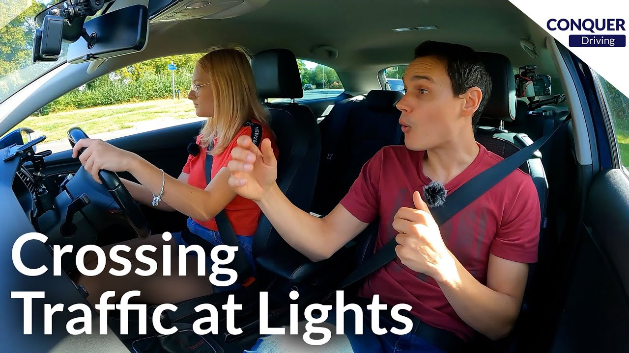 Crossing Oncoming Vehicles at Traffic Lights and Emily Shares Her Fears.