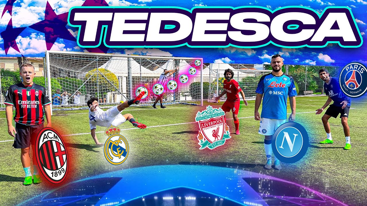 ⭐ TEDESCA CHAMPIONS CHALLENGE!!!⚽ w/@Elitesyt
