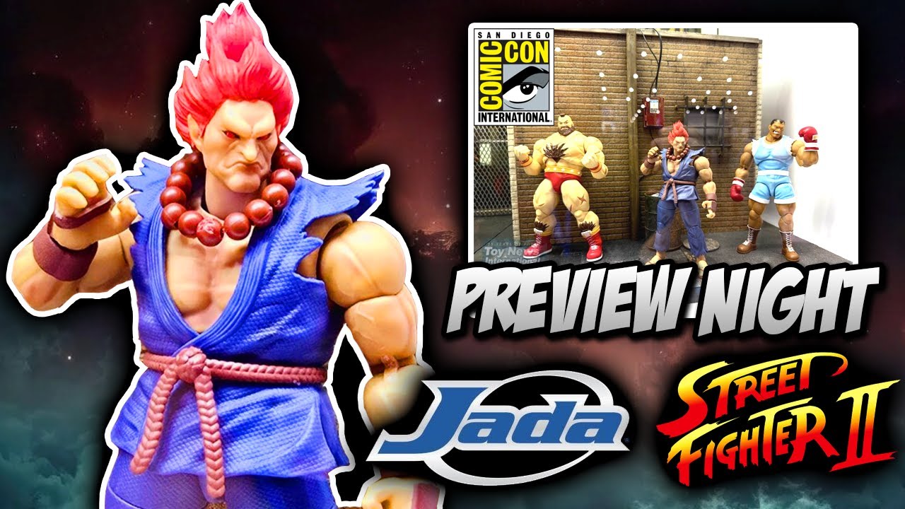 JADA TOYS STREET FIGHTER SDCC 2025 BOOTH PREVIEW NIGHT! SO MUCH NEW AND THIS IS ONLY THE BEGINNING!