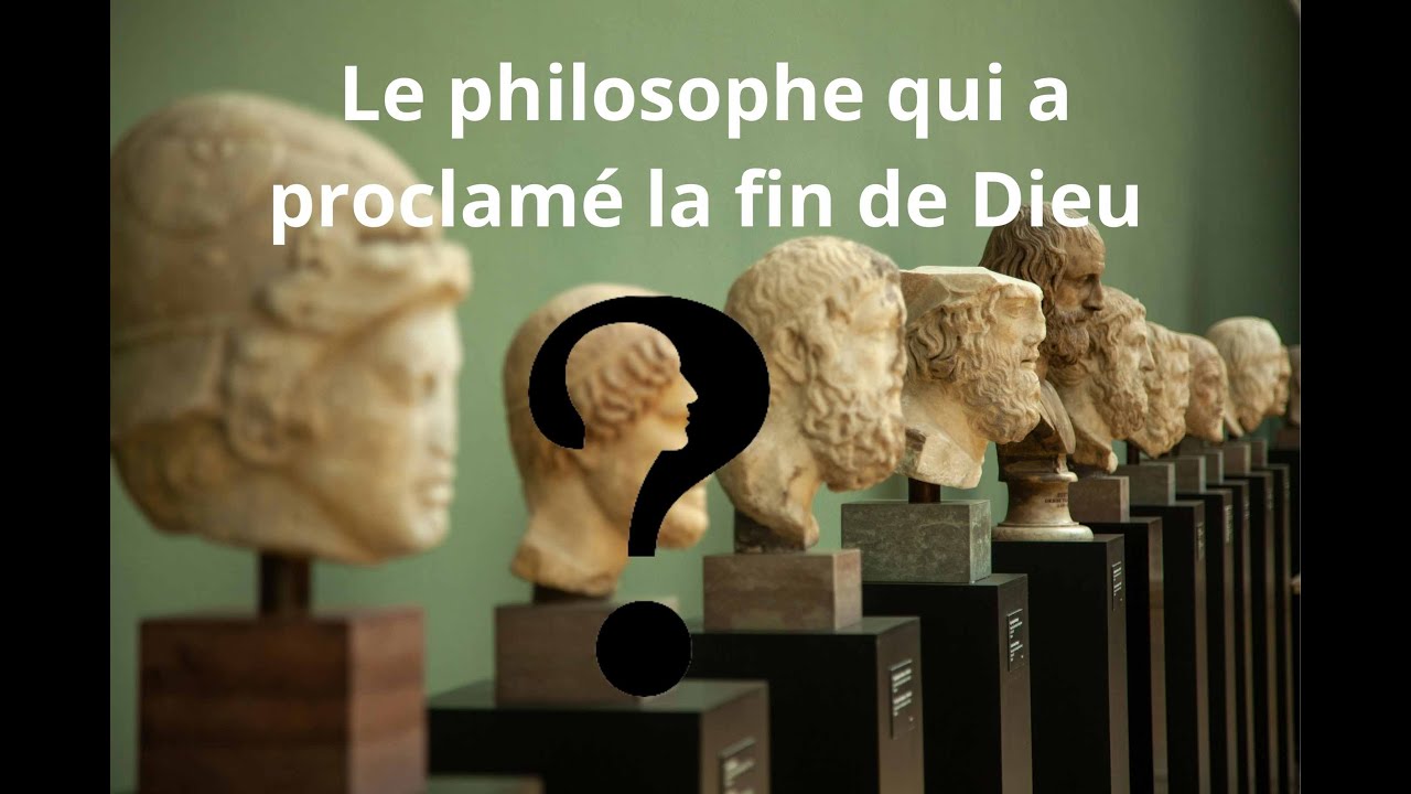 Le philosophe qui a proclamé la fin de Dieu