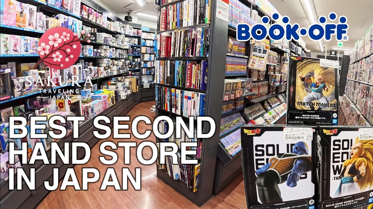 Book Off Full Walking Tour | Best Second Hand Store in Japan | 4K