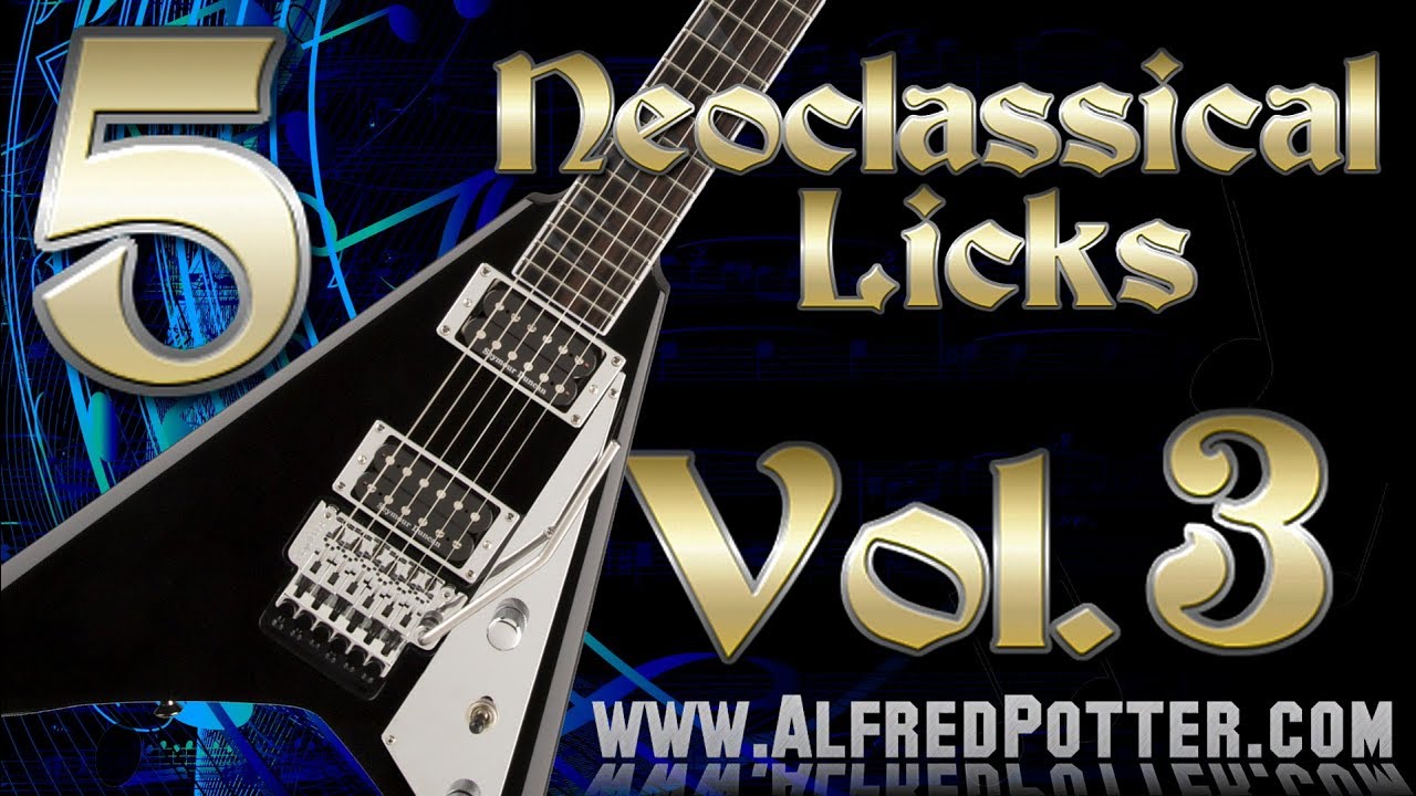5 Neoclassical Metal Guitar Licks Vol.3