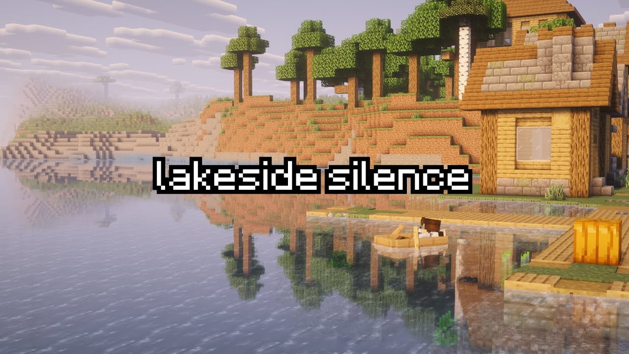 Serenity by the Lakeside Village – Minecraft Ambience