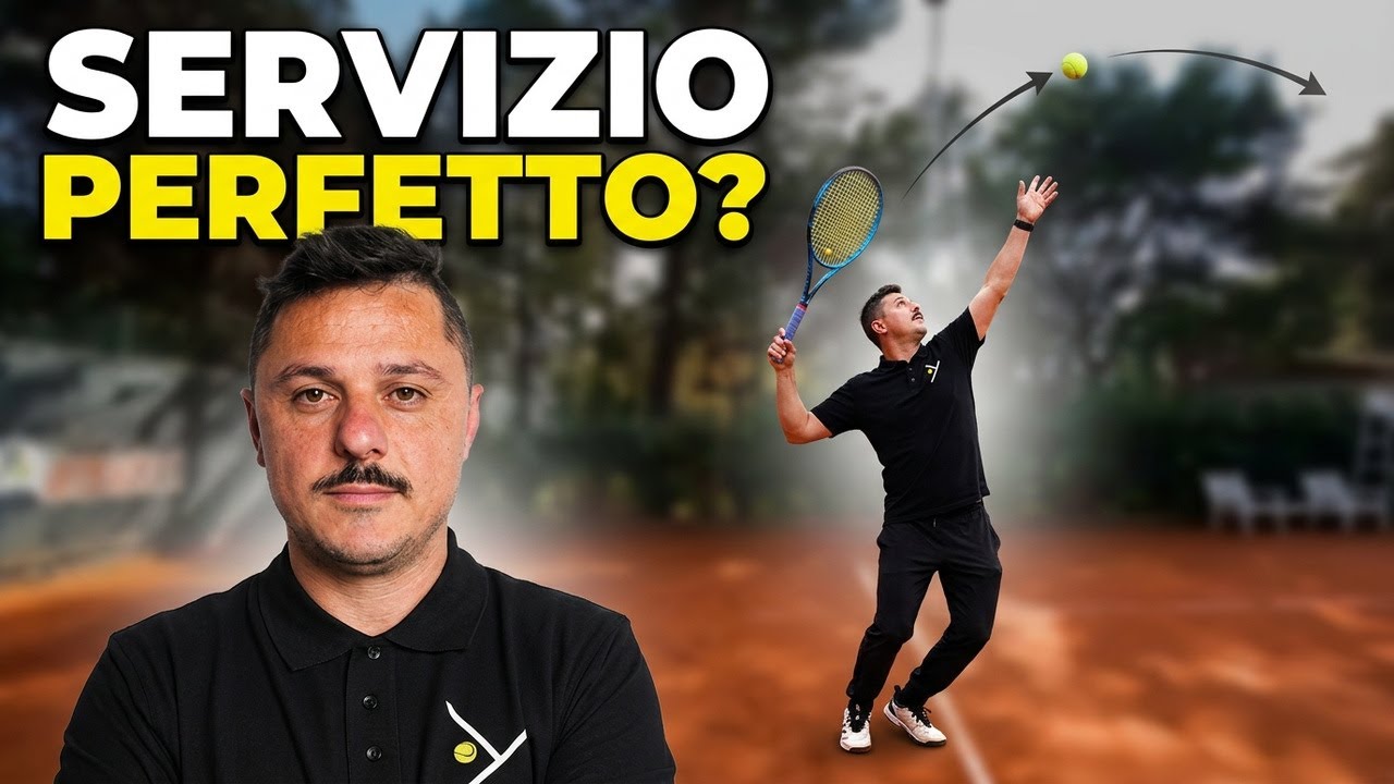 🎾 Servizio nel tennis nel modo giusto? Scoprilo ora!
