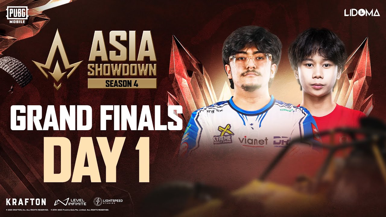 PUBG MOBILE ASIA SHOWDOWN S4 | GRAND-FINALS DAY 1 FT. #DRS #BTR #VOIN #ATR #VPE #TLN #RRQ #SEM9