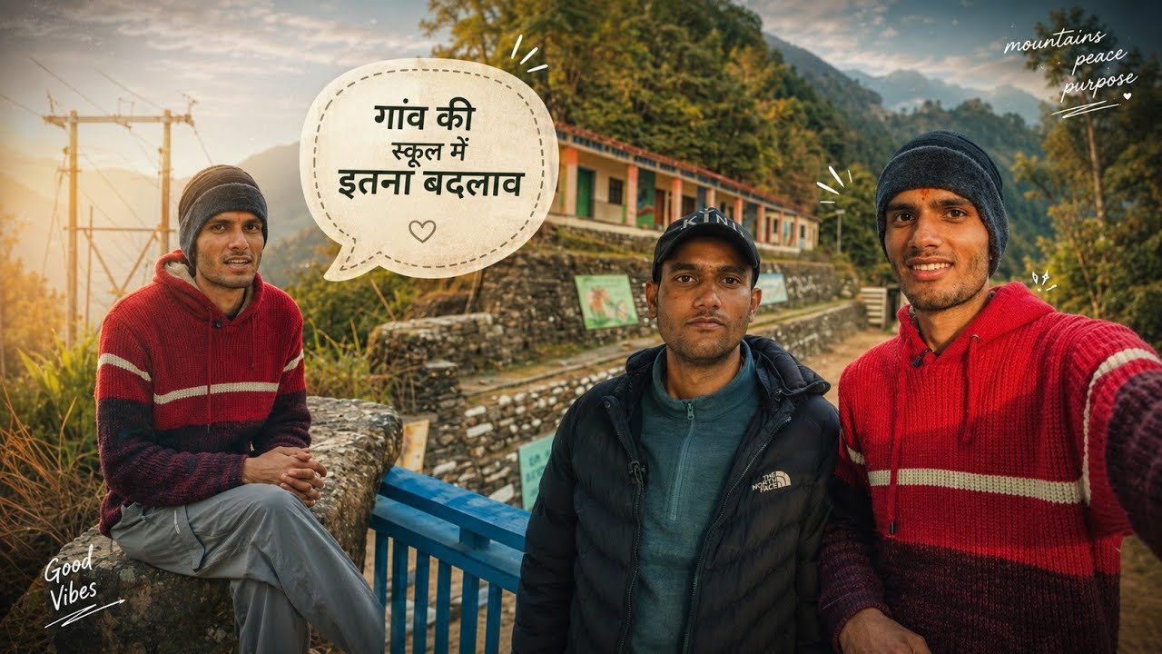 गांव की स्कूल || Naveen Thapliyal || Uttrakhand