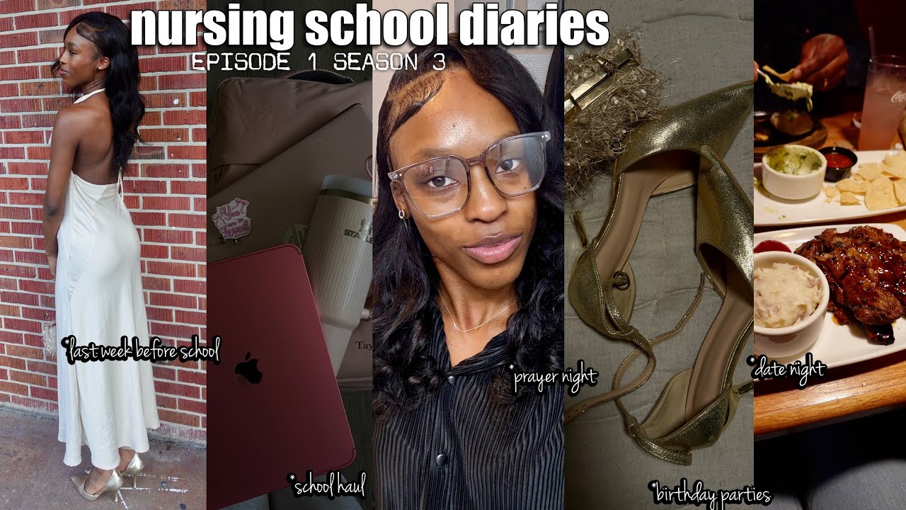 NURSING SCHOOL VLOG♡︎: busy schedule, prep, organizing, study + family time 👩🏽‍⚕️🩺.  #nursingschool