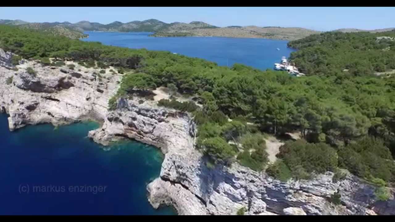 Insel Dugi Otok und Lavsa, Kroatien, Luftaufnahmen
