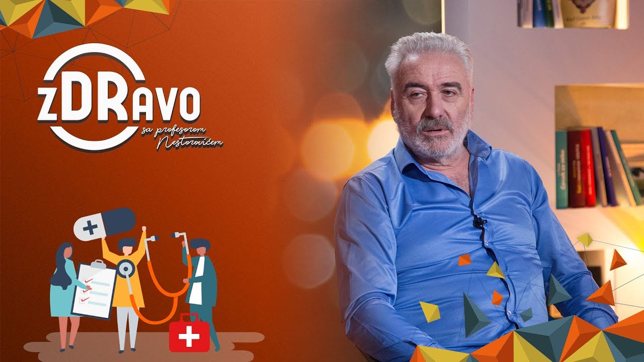 ZDRAVO SA PROFESOROM NESTOROVIĆEM –  Limfni čvorovi retko ukazuju na ozbiljan problem Epizoda 57