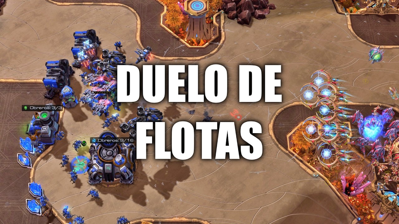 PROTOSS Y TERRAN CON SUS FLOTAS  - SHOWTIME vs BABY MARINE   Grupo D HSC