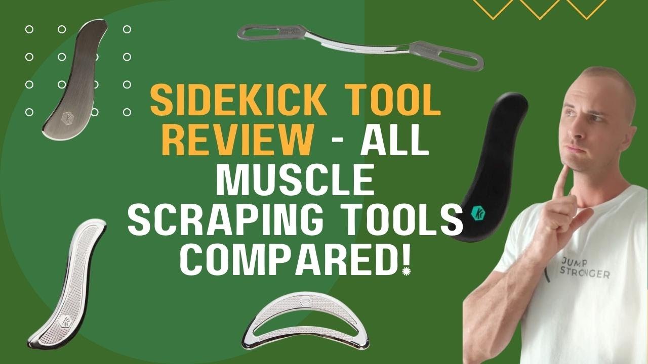 Sidekick Metal Muscle Scraper Tool Review - All Muscle Scraper Tools Compared! | A1Athlete