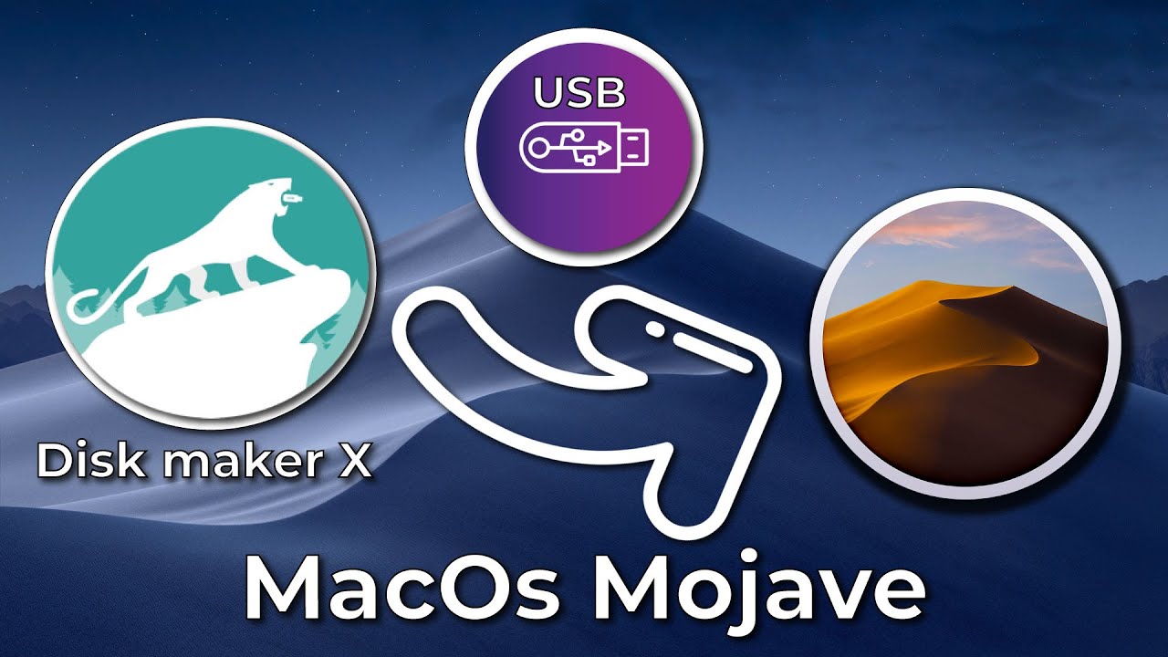 How to create a Bootable USB for Mac OS X Mojave with Disk Maker X