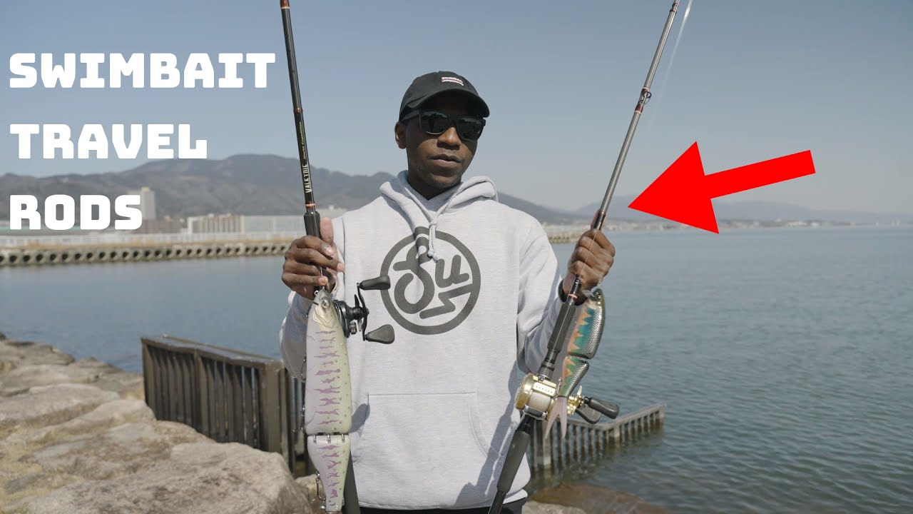Testing Out The Best Big Swimbait Travel Rods On Lake Biwa Japan?!