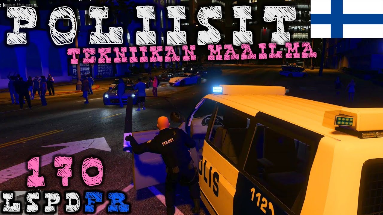 ✔ GTA 5 FINLAND: Poliisit #170 - Öiset Katubileet - [ LSPDFR ]