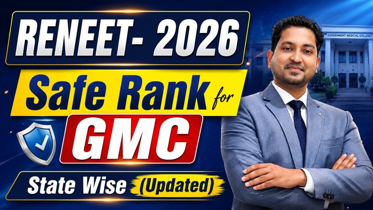 🔥 RENEET 2026 Safe Rank for GMC | State Wise 😱 | Government Medical College  #BiggestPrediction