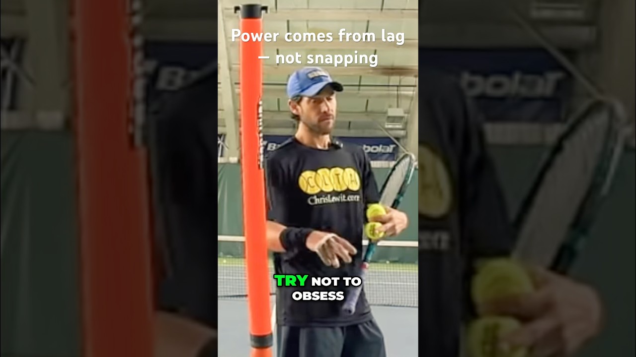 Lag. Don&rsquo;t snap. Stay elastic.That&rsquo;s where power and acceleration come from.