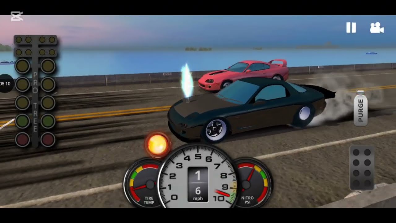 Mazda rx7 3400HP 302mph no limit 2 