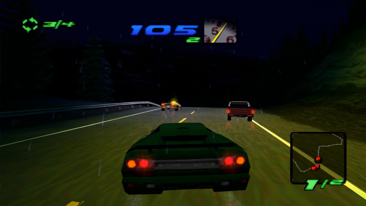 Need for Speed 3 - Hot Pursuit - Rocky Pass 2cw