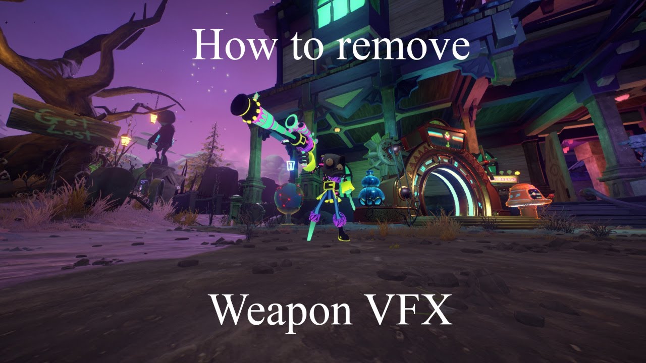 Frosty Tutorial #2 - How to remove weapon VFX