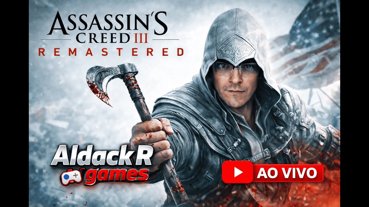🔴AO VIVO🔴 AGORA! ASSASSIN´S CREED 3    #4