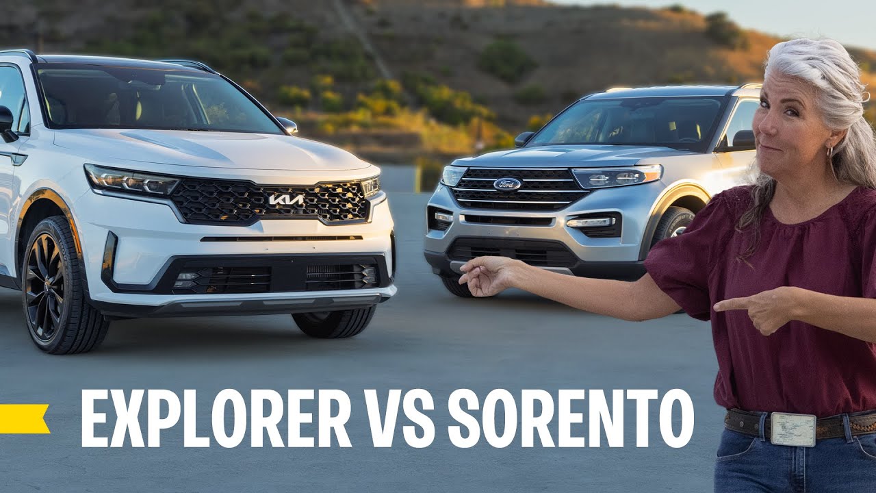 Kia Sorento против Ford Explorer | Стиль против содержания