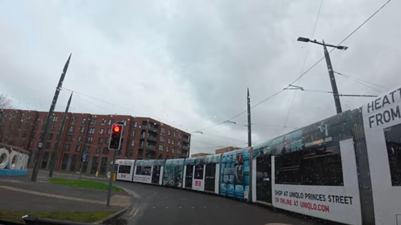 Driving through Edinburgh Ocean Terminal to the West. Raw driving  #driving #edinburgh 