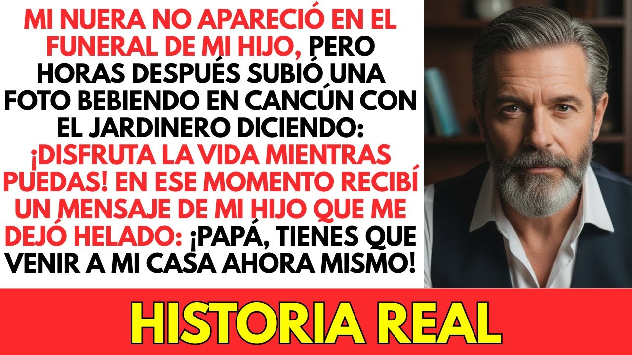 Mi Nuera No Se Presentó Al Funeral De Mi Hijo. Horas Después, Publicó Una Foto Bebiendo