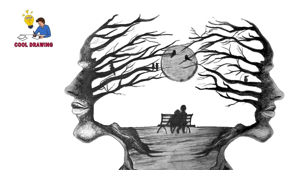 Creative Pencil Drawing | Creative Drawing Ideas With Pencil | Unique Sketch Ideas