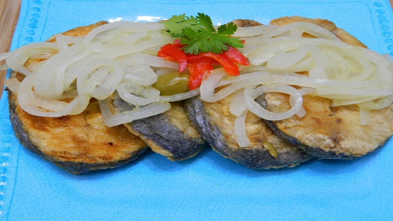 Como hacer Sierra en Escabeche al estilo Boricua! En Español!