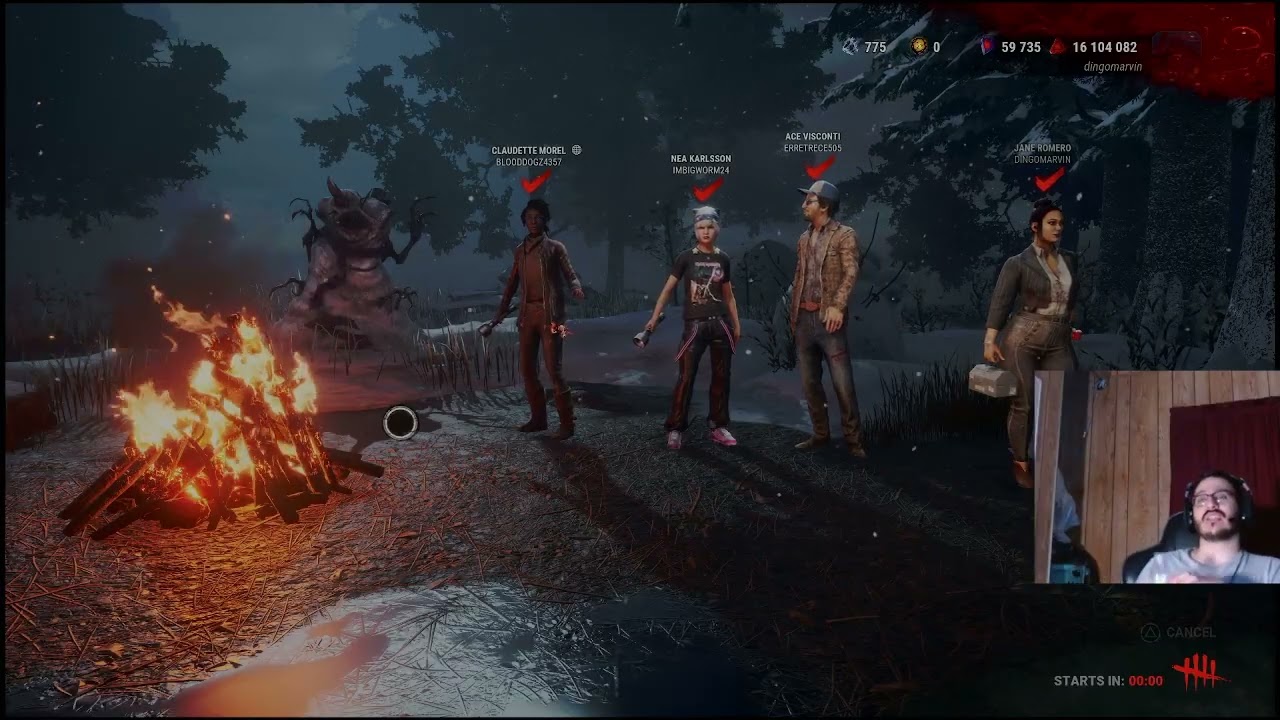 DINGODEAD! Dead by daylight! ESCAPE TEN TIMES IN A ROW?! Part 7