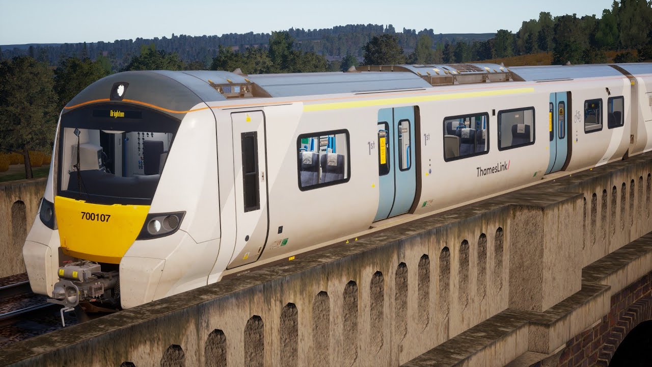 Best Mod UPDATED!? | Class 700 FLU | Brighton Mainline | Train Sim World 4