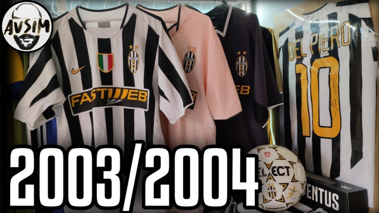 Le maglie della Juventus 2003/2004 ||| Avsim Shirts