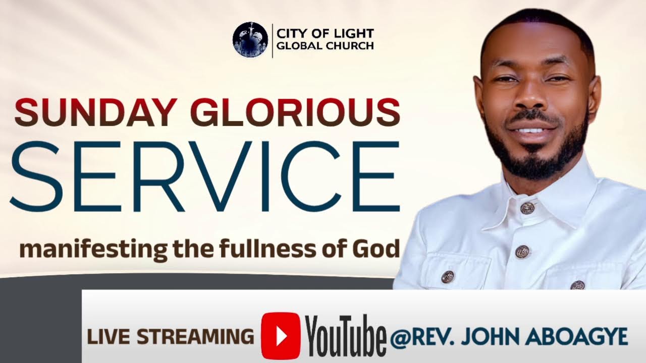 Welcome to our Sunday glorious Service