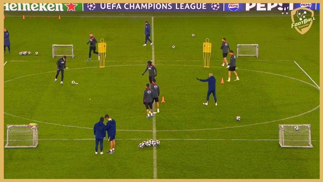 Atletico Madrid - Intense Passing Combinations