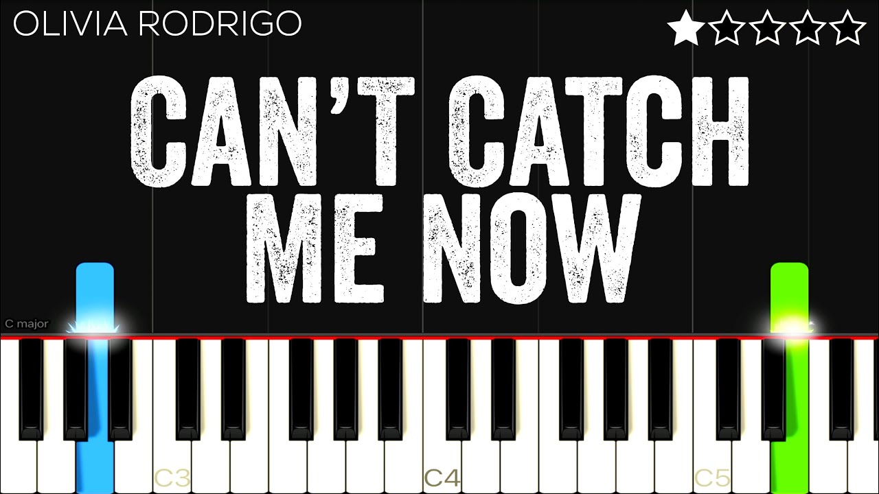 Olivia Rodrigo - Can’t Catch Me Now (The Hunger Games) | EASY Piano Tutorial