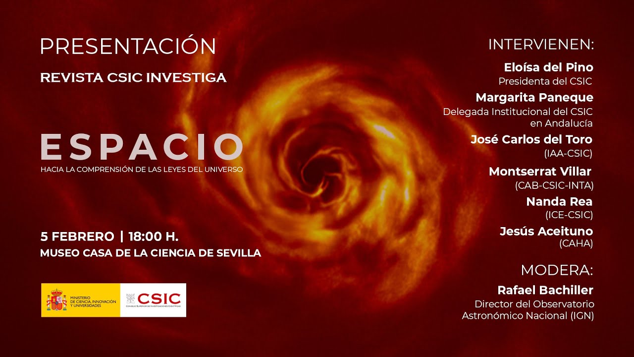 Espacio hacia la compresión de las leyes del universo
