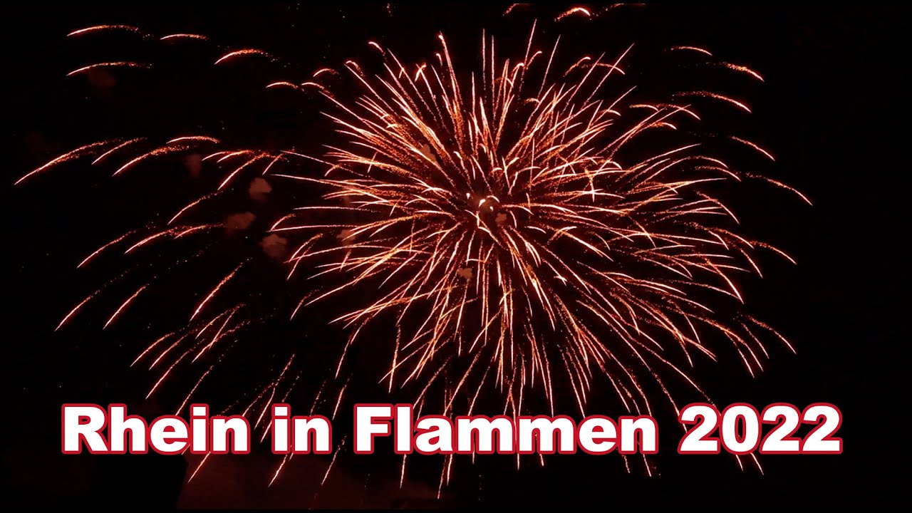 Rhein in Flammen 2022 - Das Großfeuerwerk in Koblenz ist zurück!