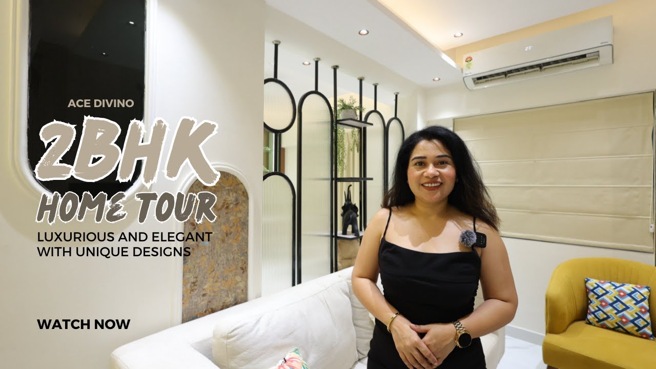 HAR GHAR KUCH KEHTA HAI - EPISODE 11 / ACE DIVINO 2BHK | LUXURIOUS AND ELEGANT HOME TOUR |
