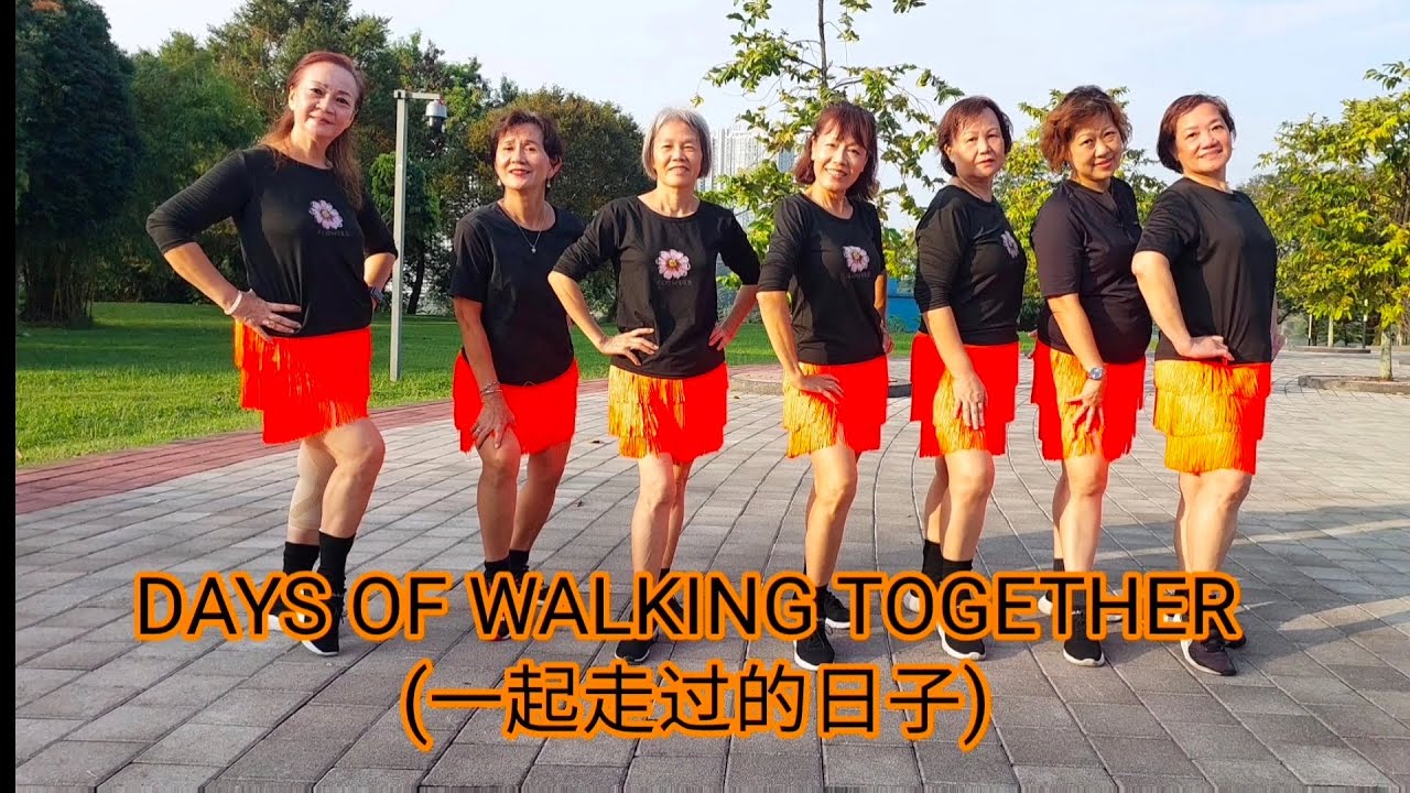 DAYS OF WALKING TOGETHER (一起走过的日子) Line Dance - Choreo :  Molly Yeoh, MY - January 2026)
