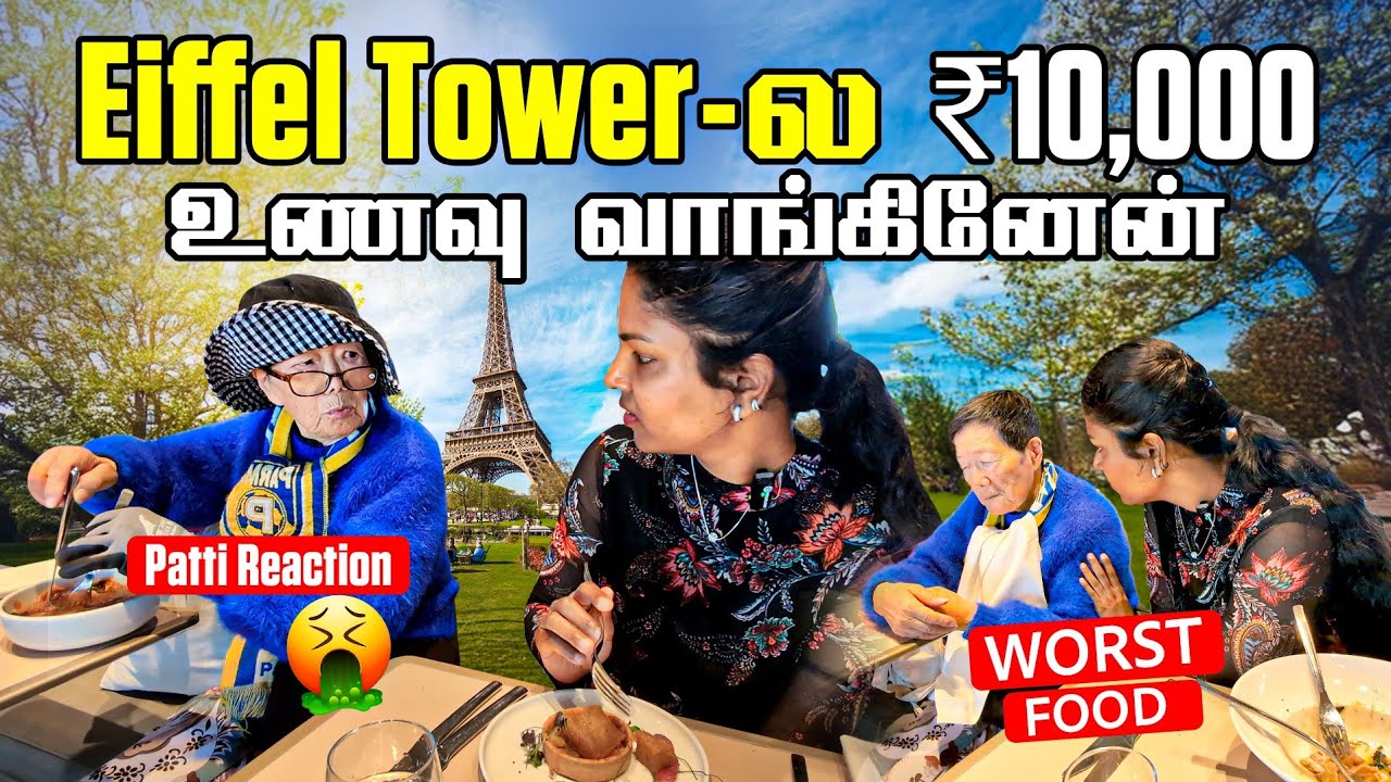 🤮 Worst food in Eiffel Tower 🗼Paris 🇫🇷 solo trip EP-03 | Make Travel Easy #maketraveleasy #paris25