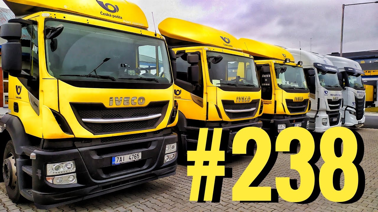 TruckVlog  #238 - Celý Den Se Mnou V Práci / Nekonečné Přepřahání / 7x Točka / Iveco Stralis 420