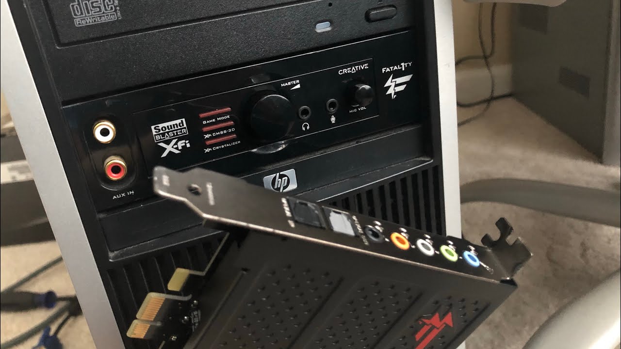 Retro Review: SoundBlaster X-Fi Titanium Fatality Champion