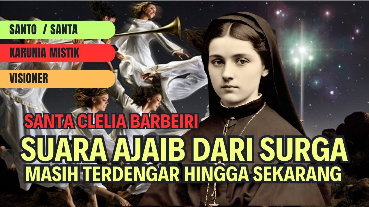 Santa Clelia Barbeiri , suara dari surga #katolik #ajaib #santa #suara ajaib