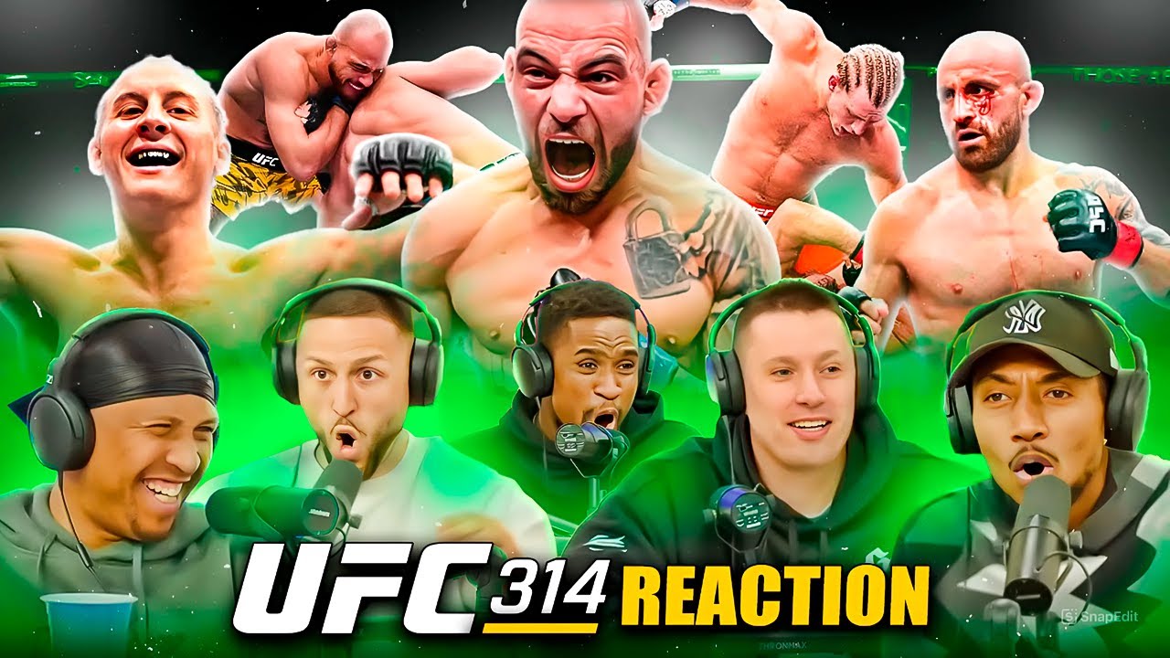 UFC 314 REACTION! 🤯 | PADDY SMASHES CHANDLER | SILVA CHOKES BRYCE