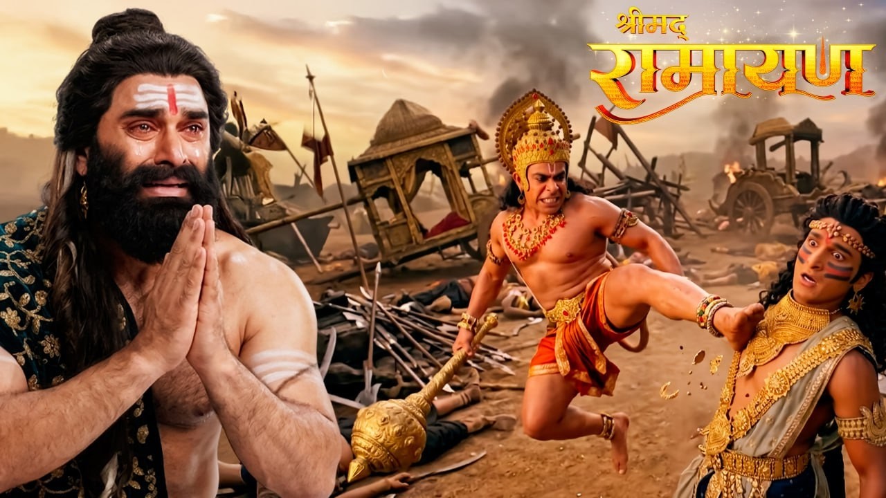 क्या हनुमान मेघनाथ का अंत करेंगे या रावण की विनती मानेंगे? || Shrimad Ramayan | Full Episode ||