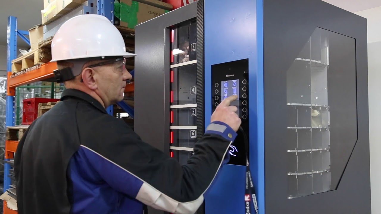 Automaty wydające BHP, narzędzia, materiały pomocnicze